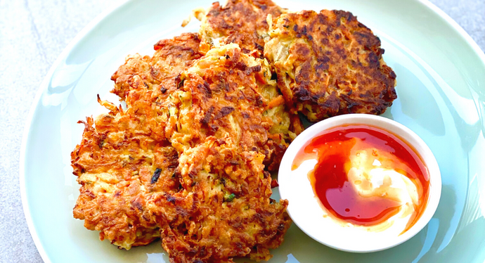 Zucchini & Root Vegetable Fritters