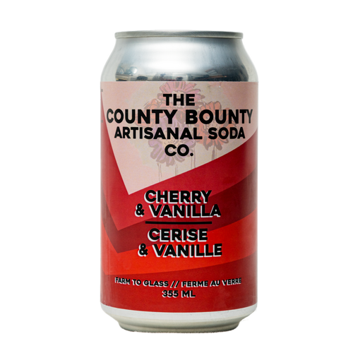 Artisanal Soda, Cherry and Vanilla (355mL can)