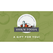Load image into Gallery viewer, The Market at 100km Foods Gift Card
