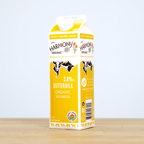 Organic Buttermilk 1L Carton