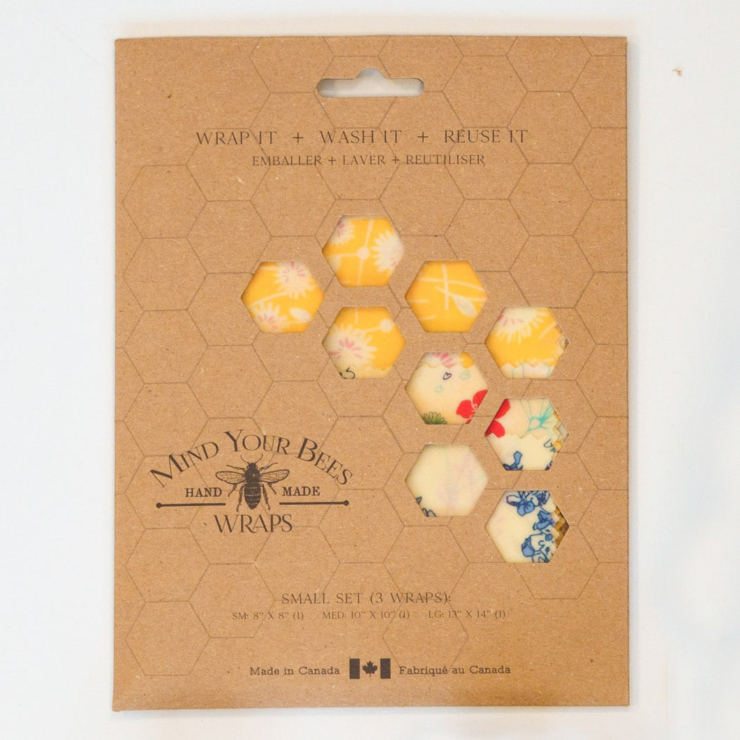 Beeswax Wraps Small (Mind Your Bees)