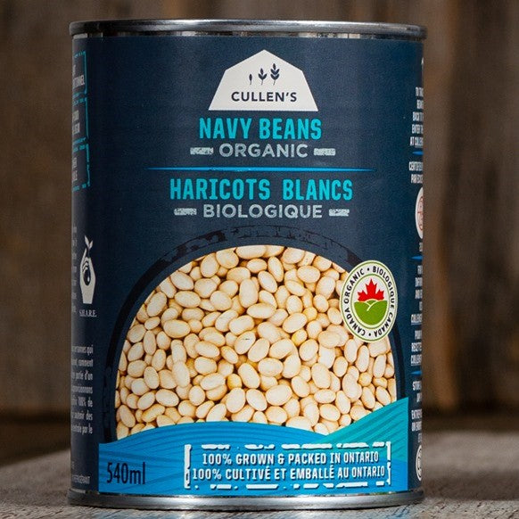 Navy Beans, Canned (Organic - 540mL)