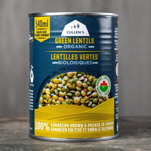 Green Lentils, Canned (Organic - 540mL)