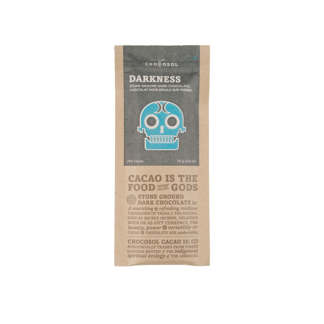 Darkness, ChocoSol Chocolate (75% Cocoa - 75g)