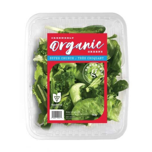 Ontario Super Crunch, Organic (142g clamshell)