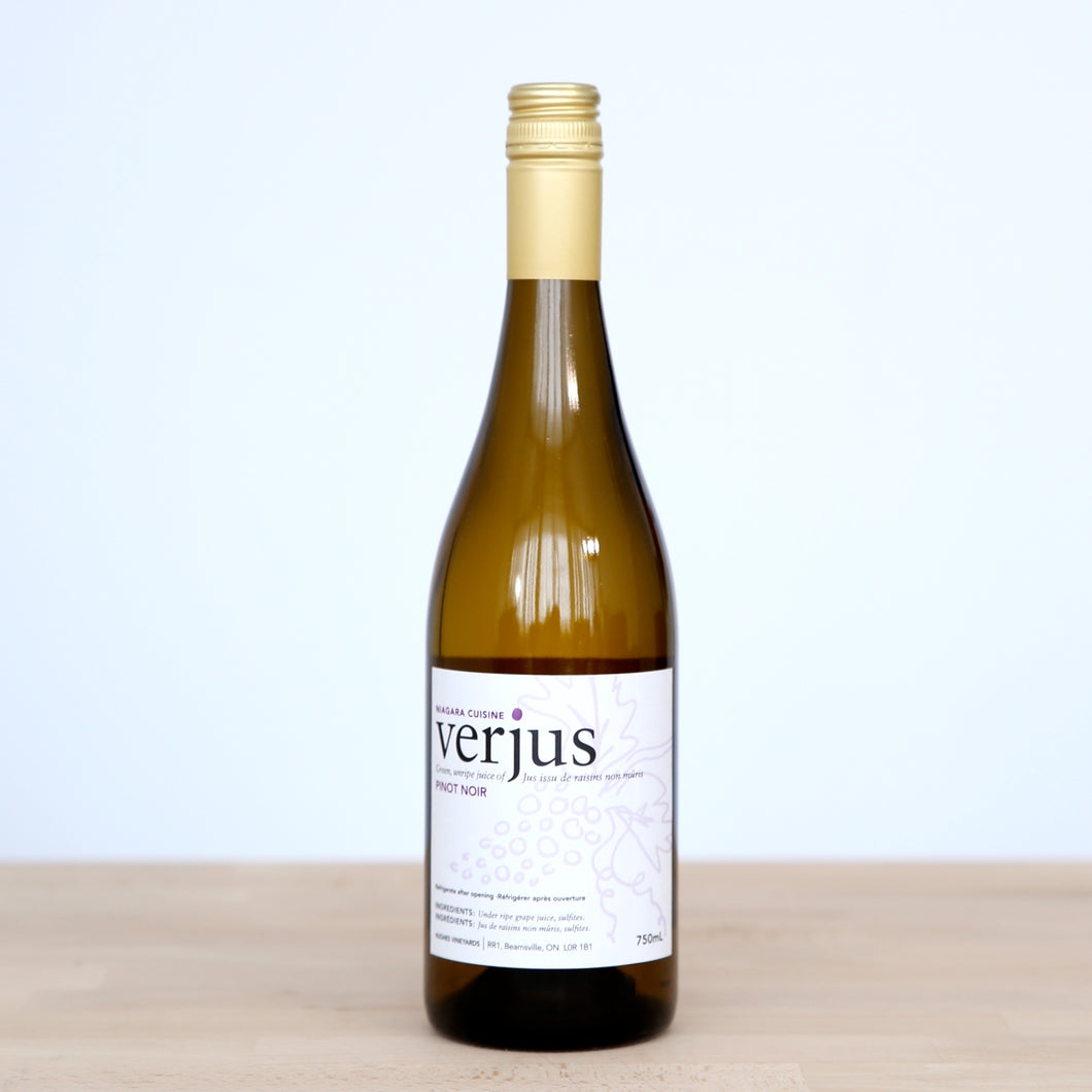 Verjus, White Pinot Noir (Hughes Estates)