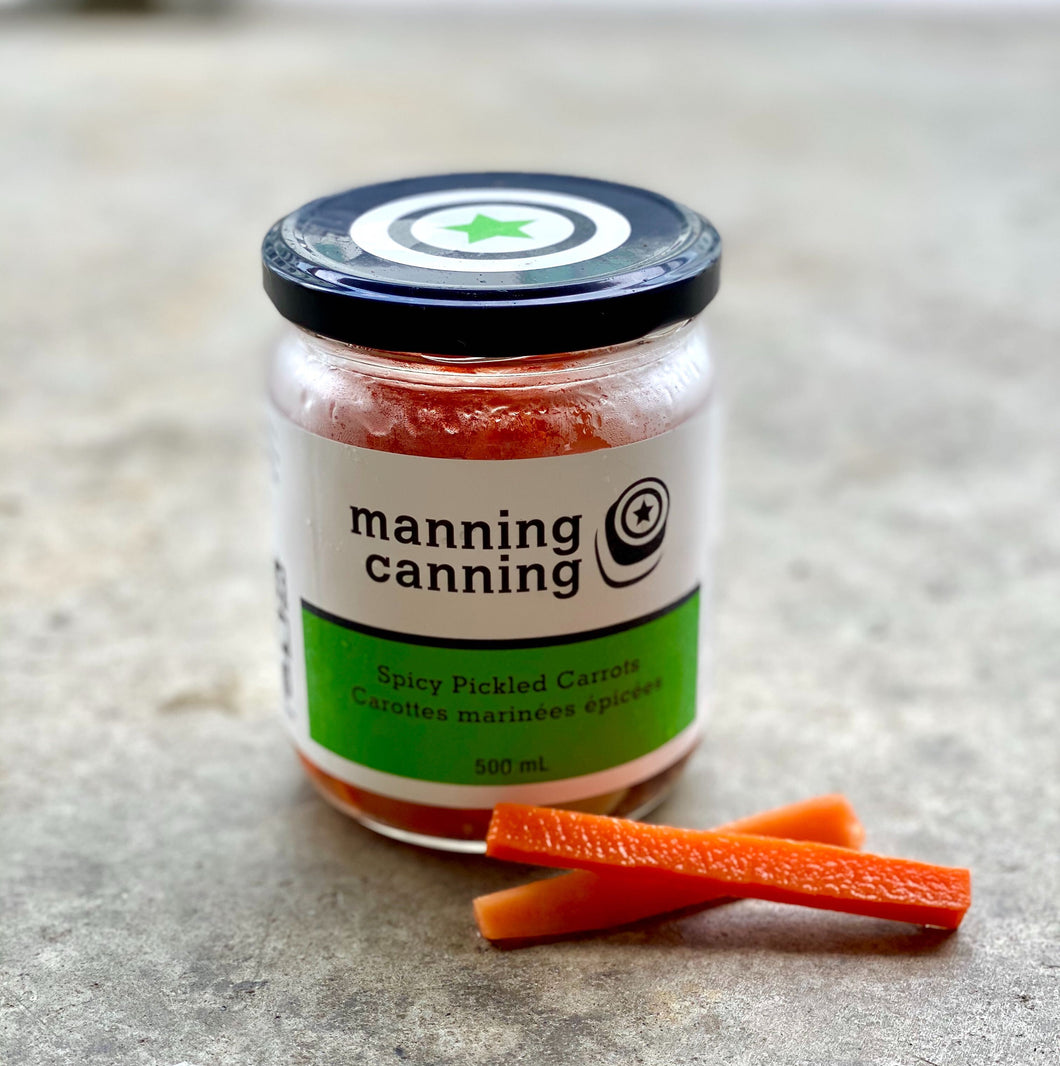 Preserves, Spicy Pickled Carrots (500ml)