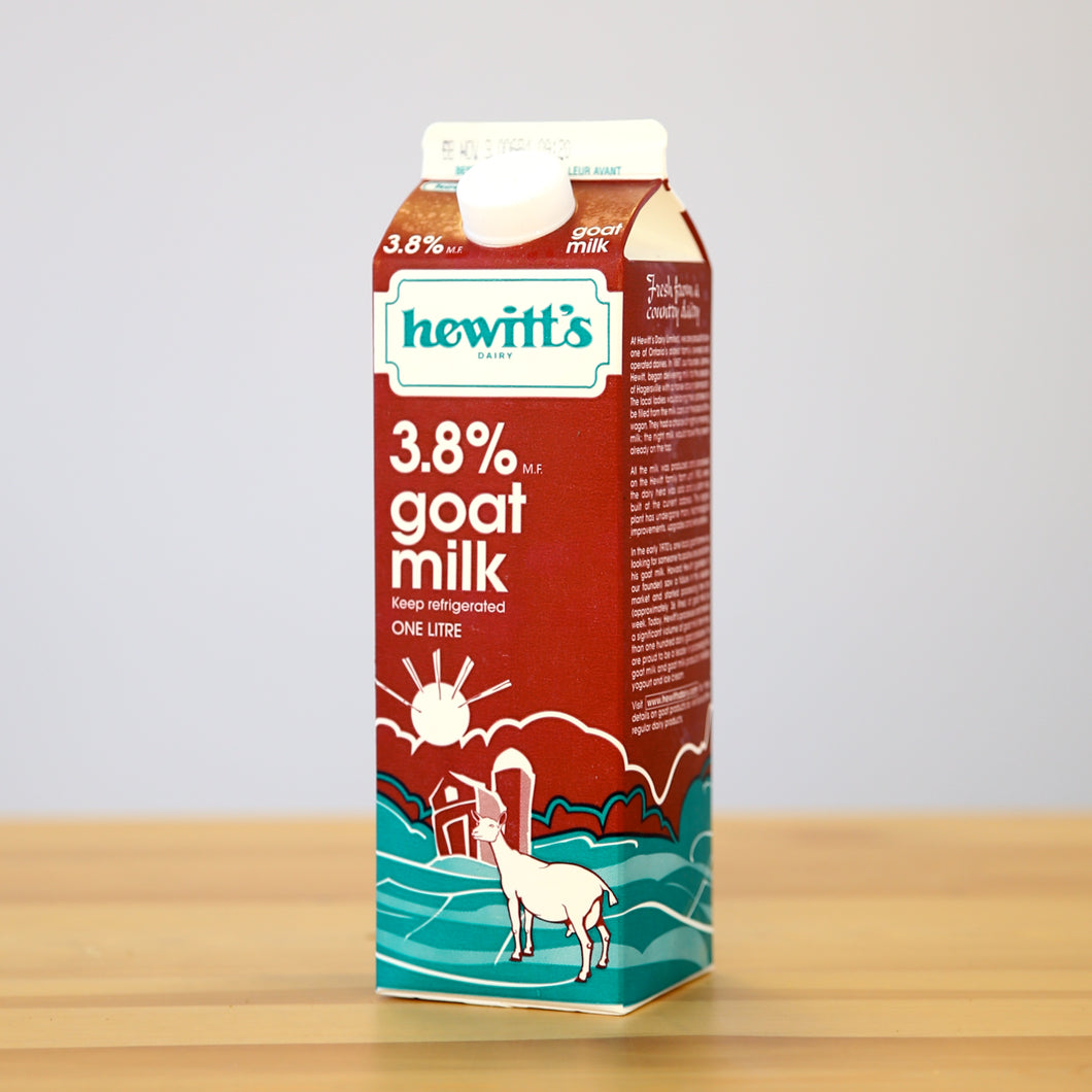 Milk, Goat 3.8% MF, 1L