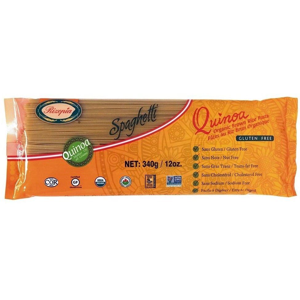 Spaghetti, Quinoa & Brown Rice Pasta (340g - Organic)