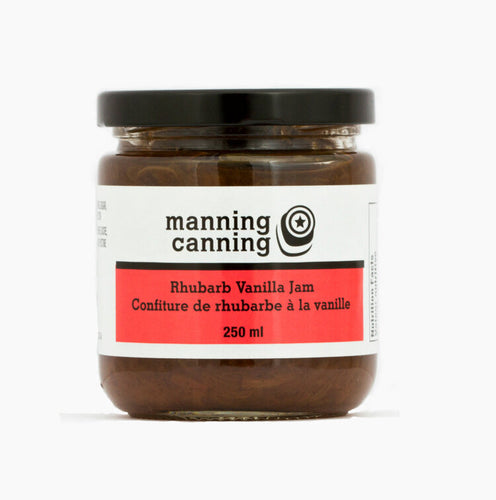 Rhubarb Vanilla Jam (Manning Canning)