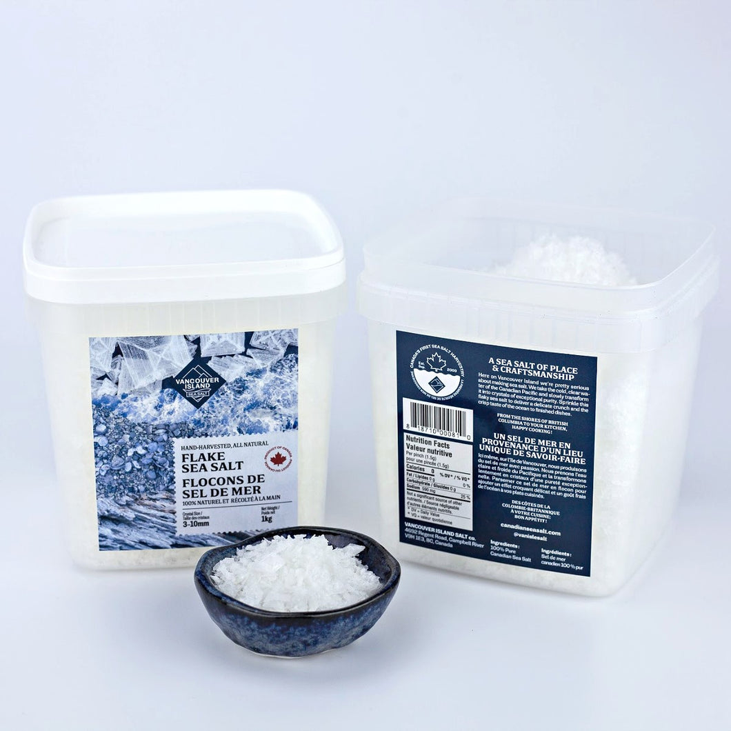 Sea Salt, Flakes (Vancouver Island - 1kg)