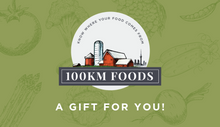 Load image into Gallery viewer, The Market at 100km Foods Gift Card
